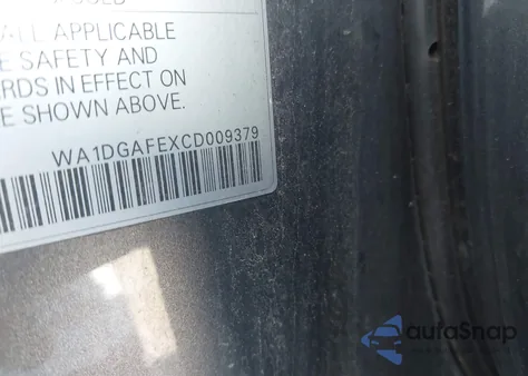 2012 Audi Q7 3.0T S Line Prestige z USA, uszkodzony, nr VIN WA1DGAFEXCD009379